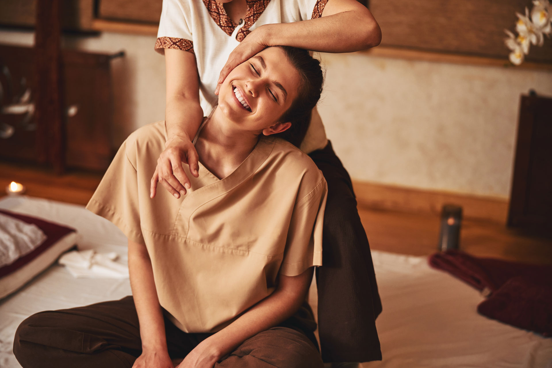 Thai Massage with Aromatherapy and Hot Stone